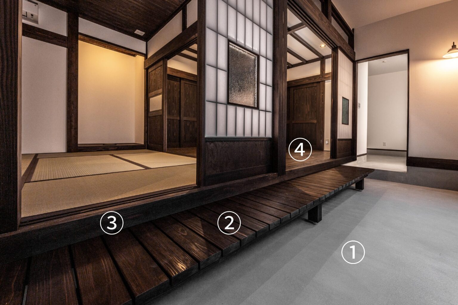 日本家屋の玄関のおしゃれな事例|玄関ドアなどの外観・内装、昔の家の玄関によくあるつくりの名称 - 茨城県の和の注文住宅なら「粋」-ノーブル ...