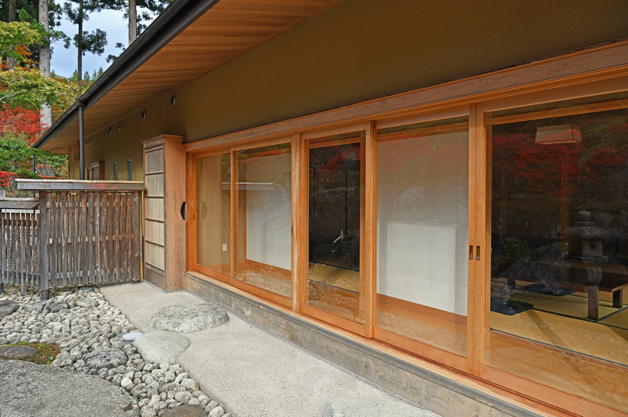 数寄屋造りの平屋