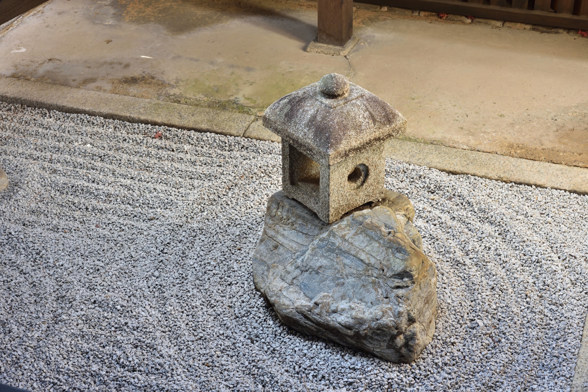 和の趣のある庭園